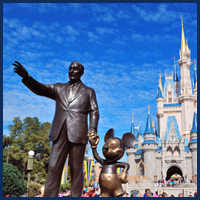 Walt Disney World Statue 