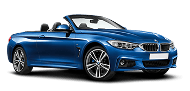 BMW, Blue Convertible